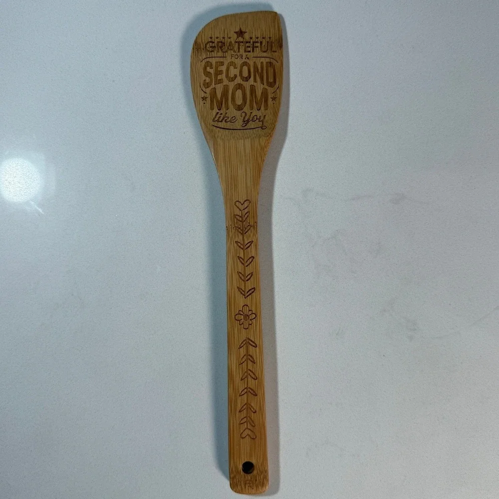 Riveria Bamboo Utensils Set Best Mother In Law Ever 6 Piece Cooking‎ Tools
